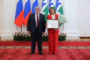Благодарность за значительный вклад в развитие кадрового потенциала